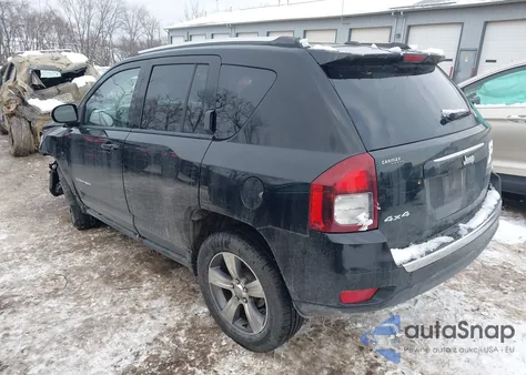 2016 Jeep Compass High Altitude Edition from USA, damaged, VIN 1C4NJDEBXGD795582